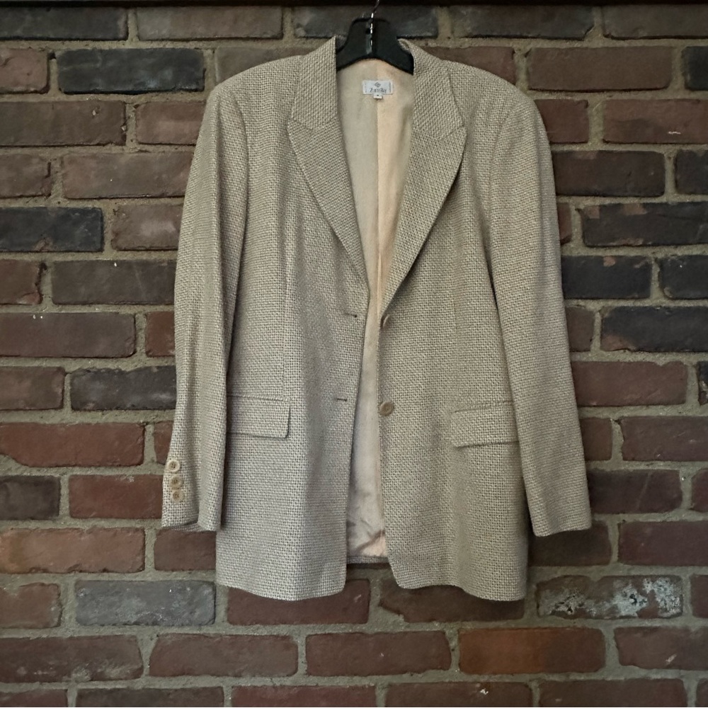 ZANELLA | two buttons blazer size 8
